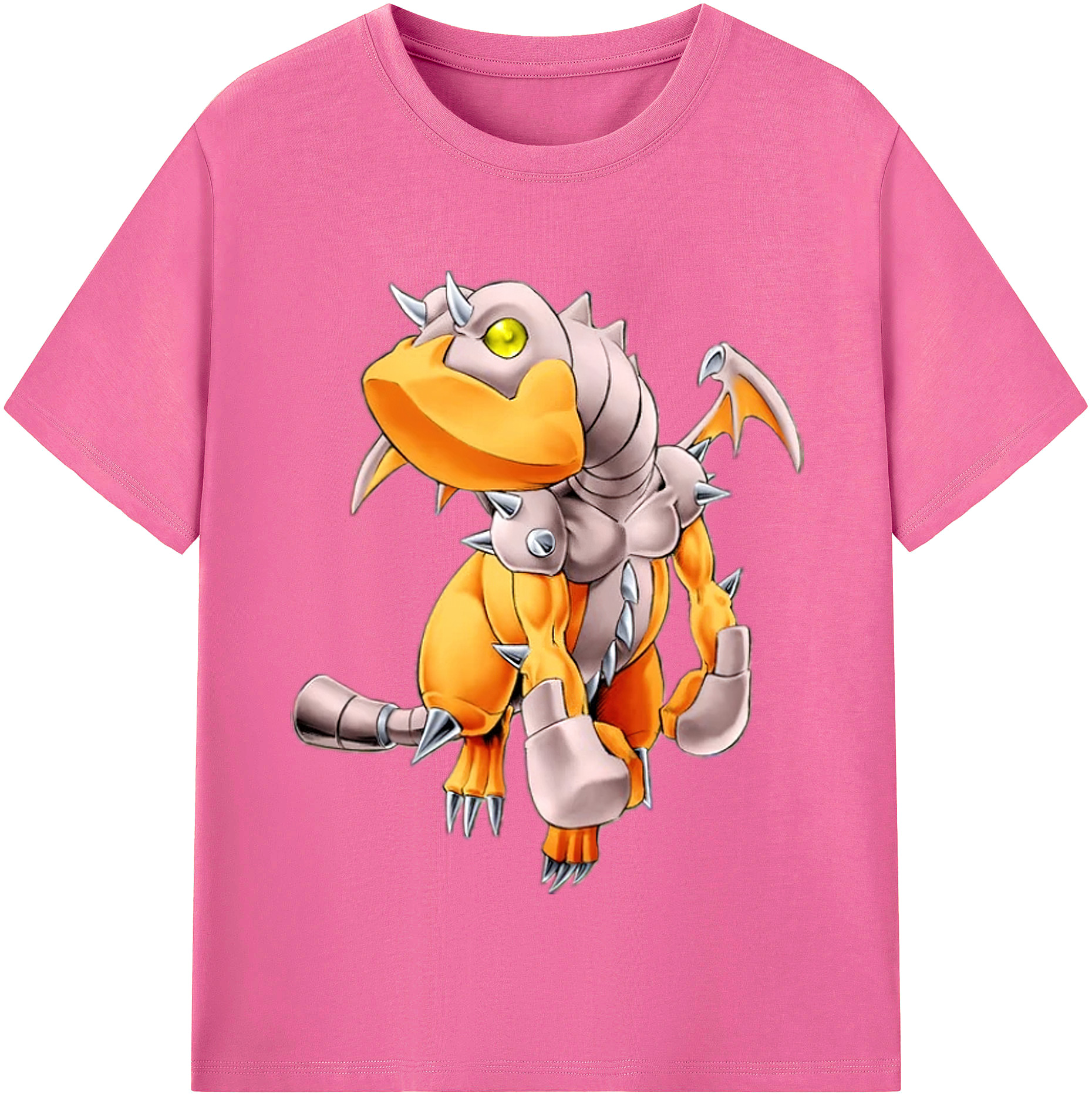（画像用） 遊☆戯☆王 Yu-Gi-Oh! レディースカジュアルプリントTシャツ（綿100％）